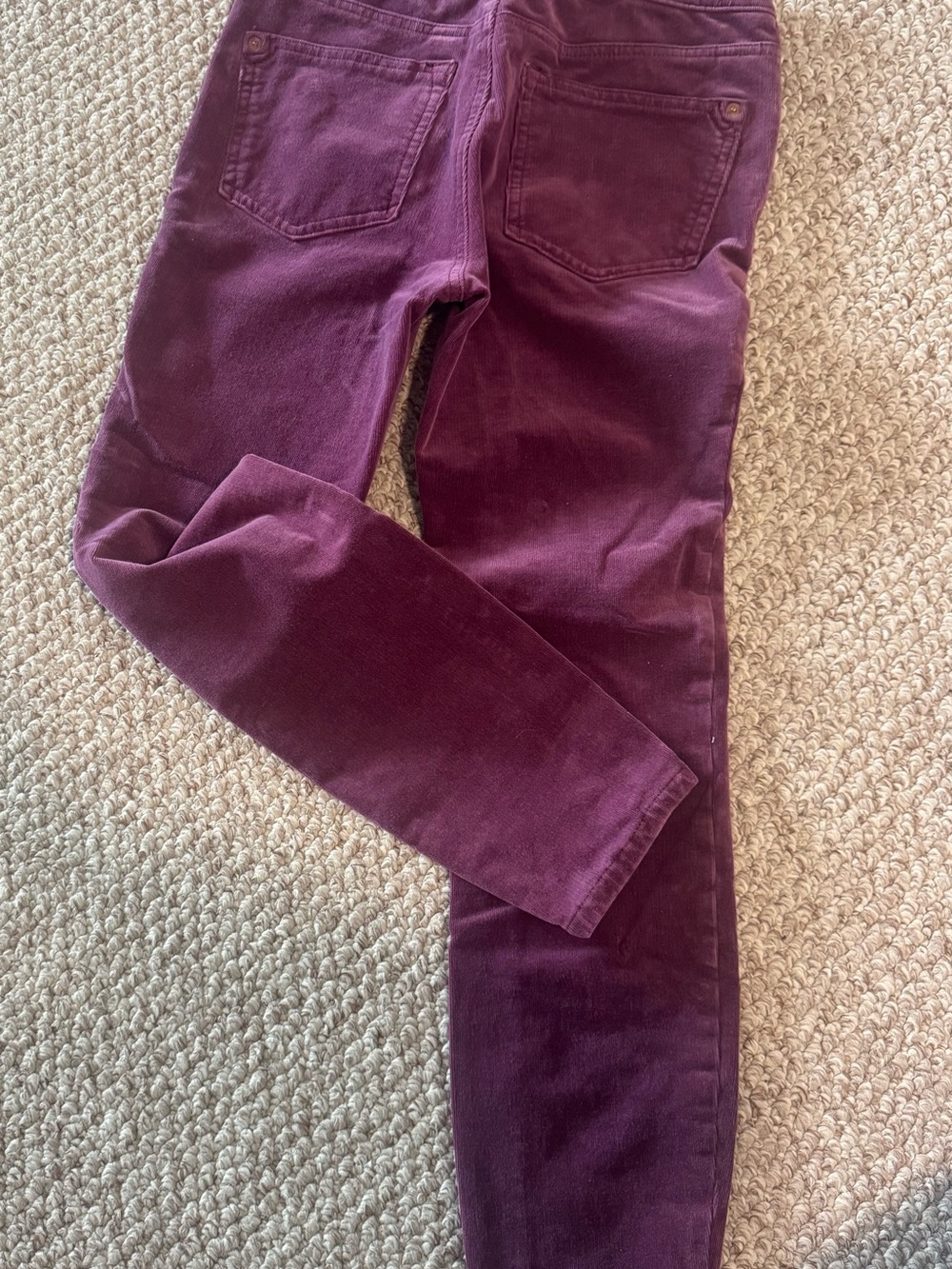 Pilcro Plum Corduroy, Button-up Pants - Picture 10 of 11